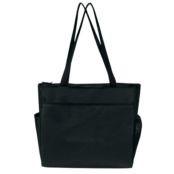 Travel-Ready Zip Tote with Luggage Sleeve