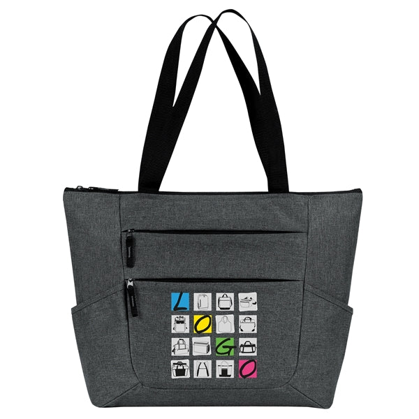 Premium Zippered Tote Bag