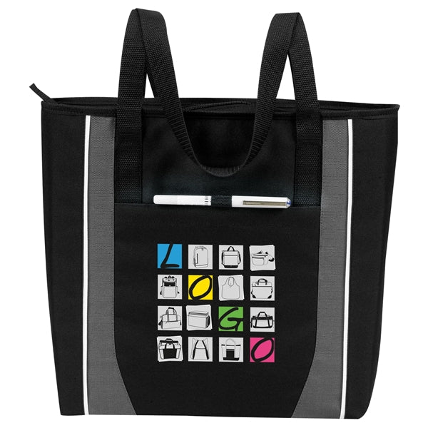 Accent Zip Tote Bag