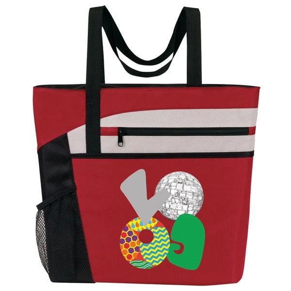 Rocket Zip Pockets Tote