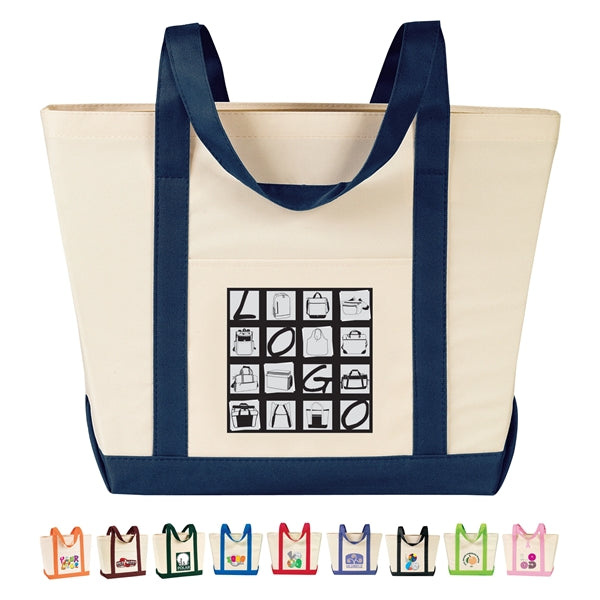 Two-Tone Boat Bag