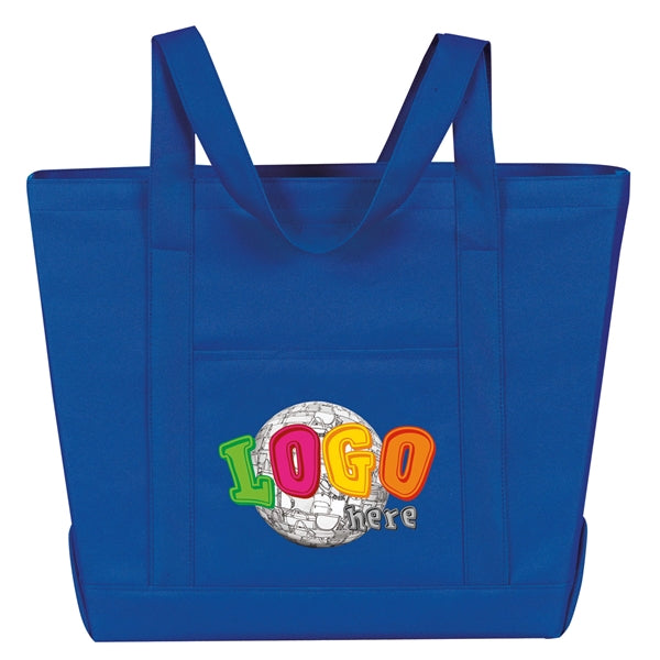 Solid Color Boat Tote Bag