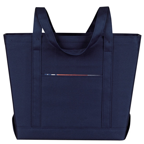 Solid Color Boat Tote Bag