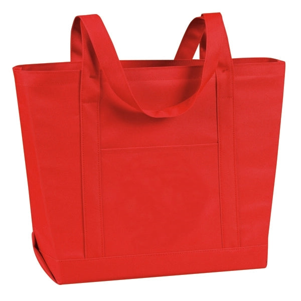 Solid Color Boat Tote Bag