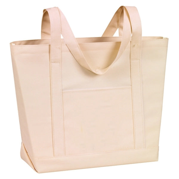 Solid Color Boat Tote Bag
