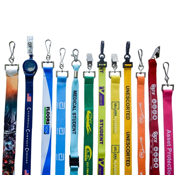 Dye Sublimated Full Color Imprinted Lanyard