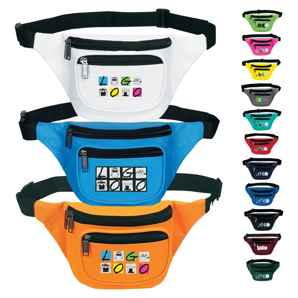 Three Zip Fanny Pack