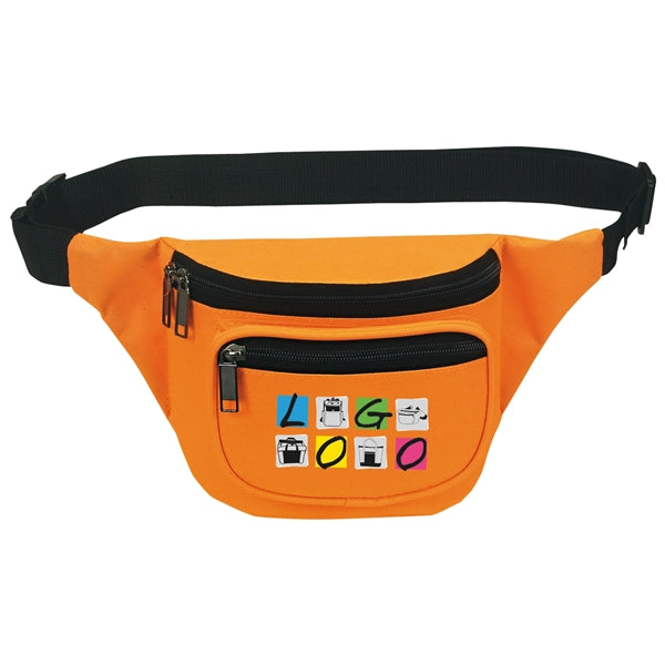 Three Zip Fanny Pack