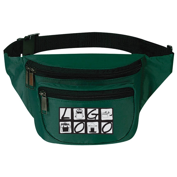 Three Zip Fanny Pack
