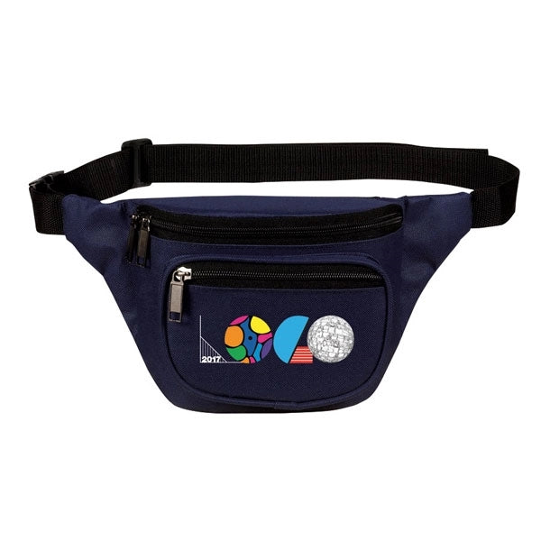 Three Zip Fanny Pack
