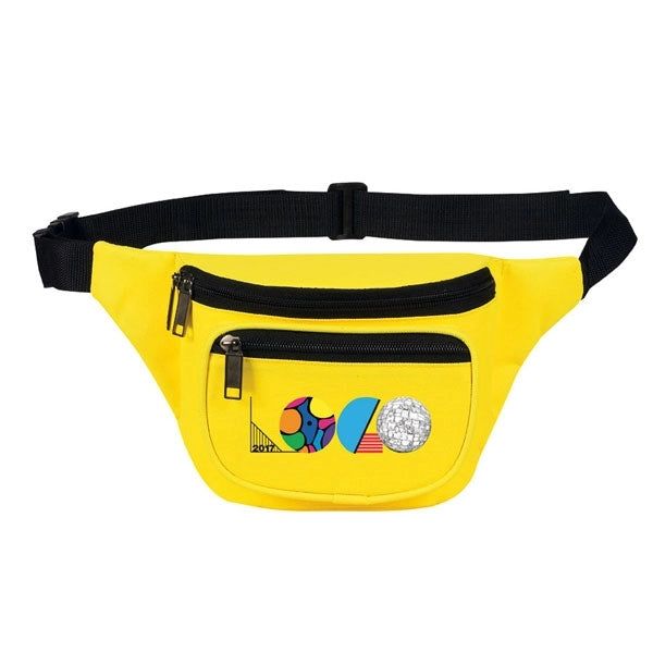 Three Zip Fanny Pack