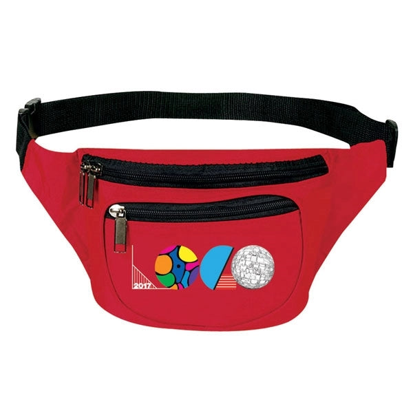 Three Zip Fanny Pack