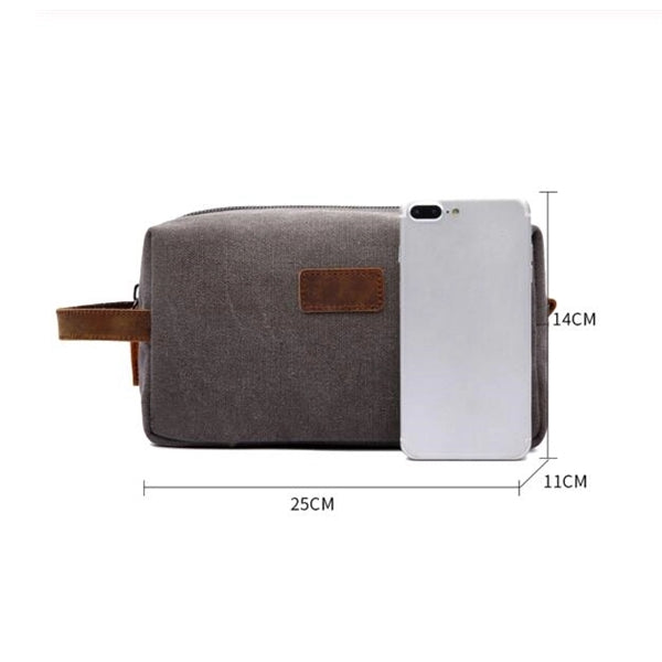 Canvas Toiletry Bag