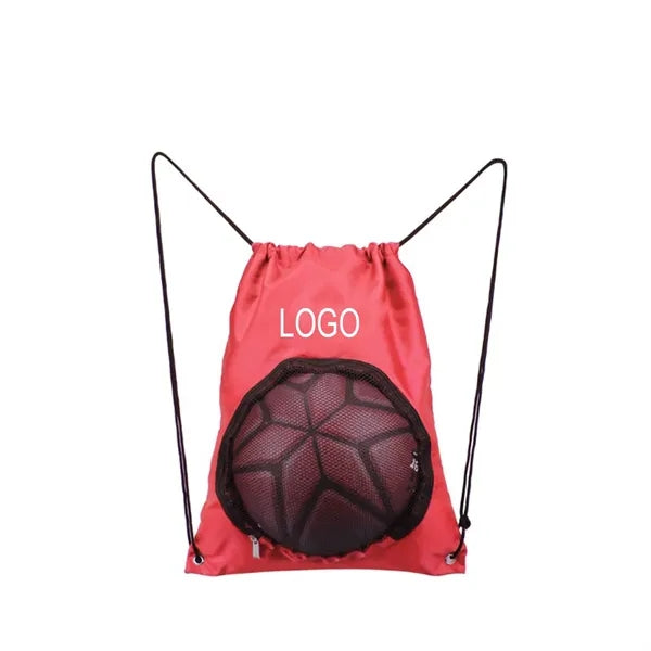 Basketball Drawstring Storage Bag