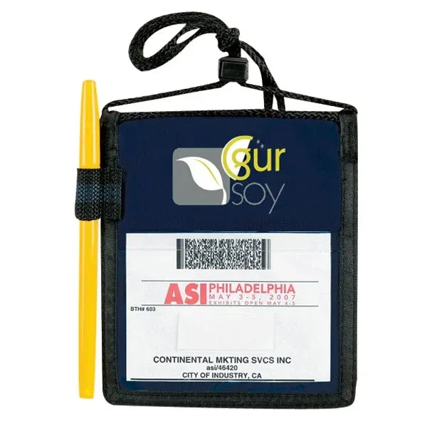 Trade Show Neck Wallet II