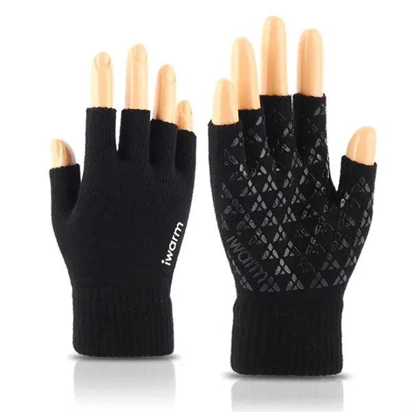 Fingerless Knitted Gloves