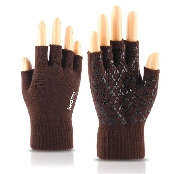 Fingerless Knitted Gloves