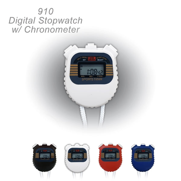Popular Electronic Digital Stopwatch with Chronometer