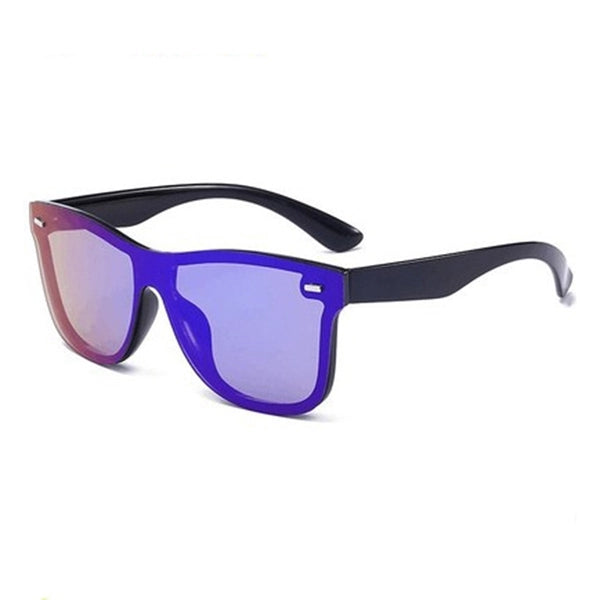 Rimless-style Reflective Sunglasses