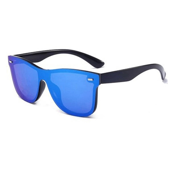 Rimless-style Reflective Sunglasses