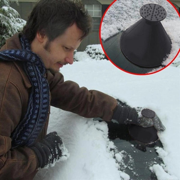 Plastic Ice Scraper Outdoor Windshield Snow Shovel
