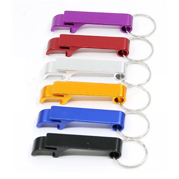 Aluminum Bottle Opener Key Ring