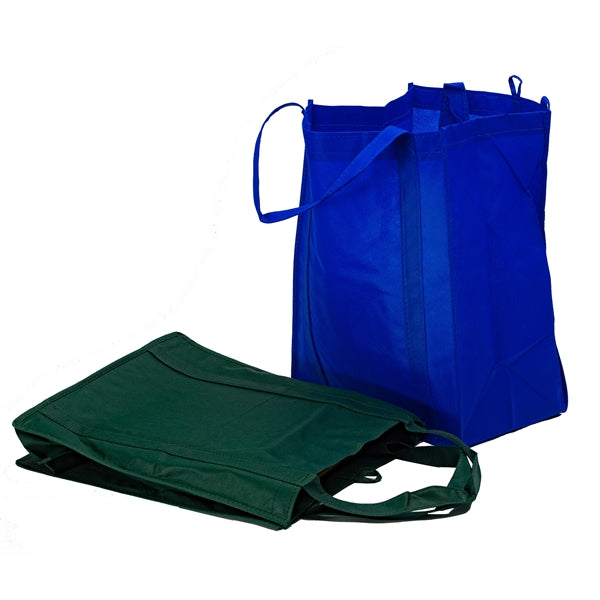 Non-Woven Shopper Tote with Plastic Stability Insert