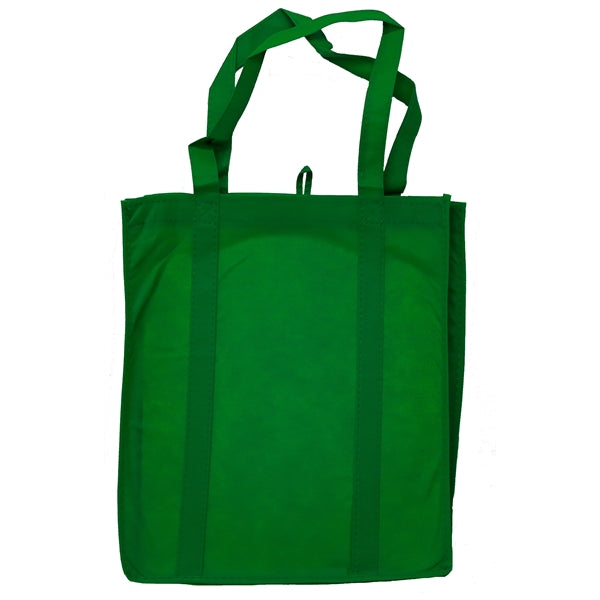Non-Woven Shopper Tote with Plastic Stability Insert