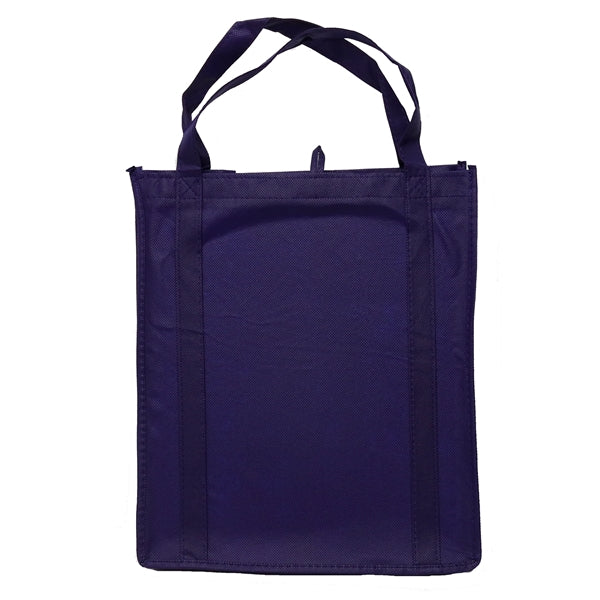 Non-Woven Shopper Tote with Plastic Stability Insert