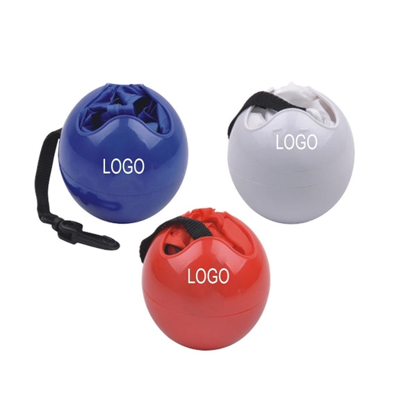 Folding Shopping Bag With ABS Ball