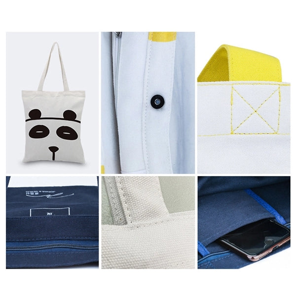 Cotton Canvas Tote Bag