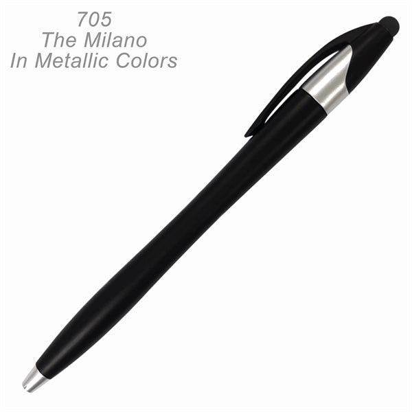 Milano Stylus Ballpoint Pens in Bright Colors