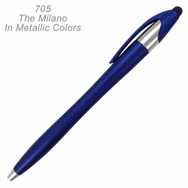 Milano Stylus Ballpoint Pens in Bright Colors