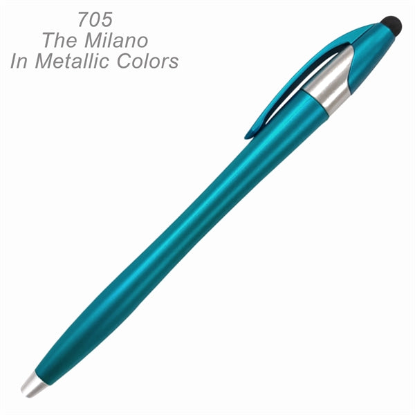 Milano Stylus Ballpoint Pens in Bright Colors