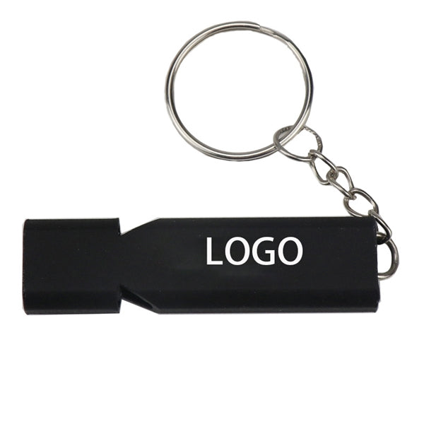Aluminum Alloy Double Hole Survival Whistle High-frequency