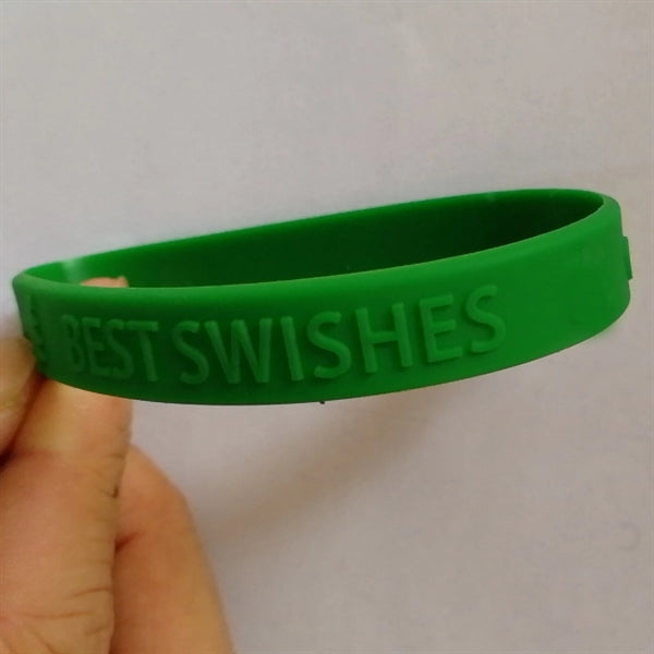 8 inch Silicone Wristband