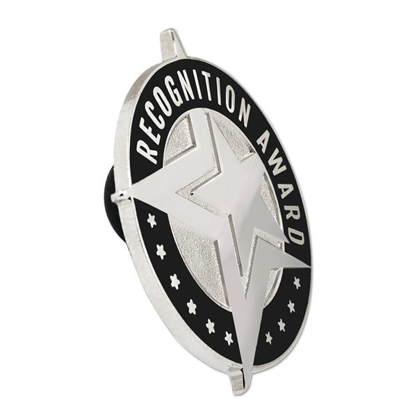 Recognition Award Star Pin - Gold or Silver