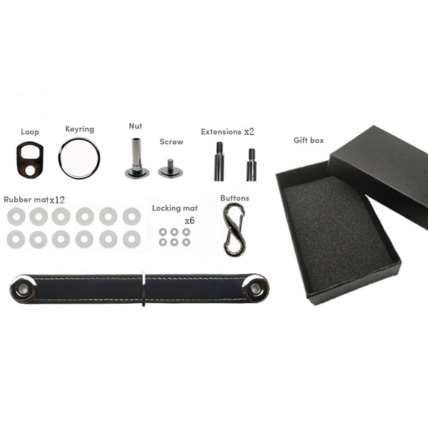 Genuine Leather Key Organizer