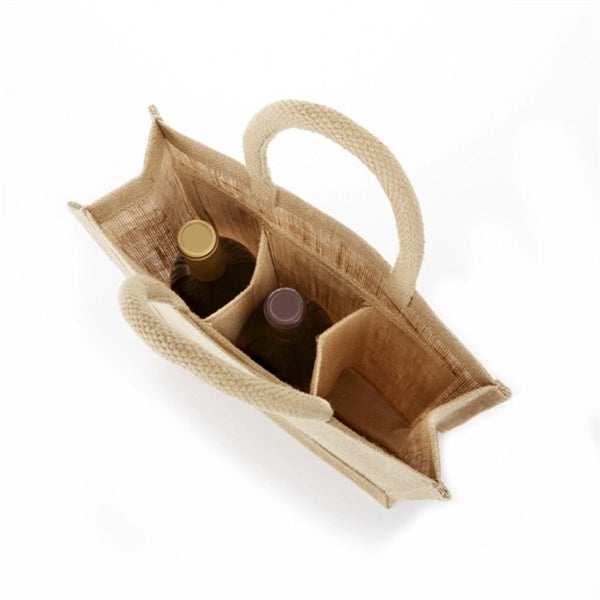 Jute Wine Bag