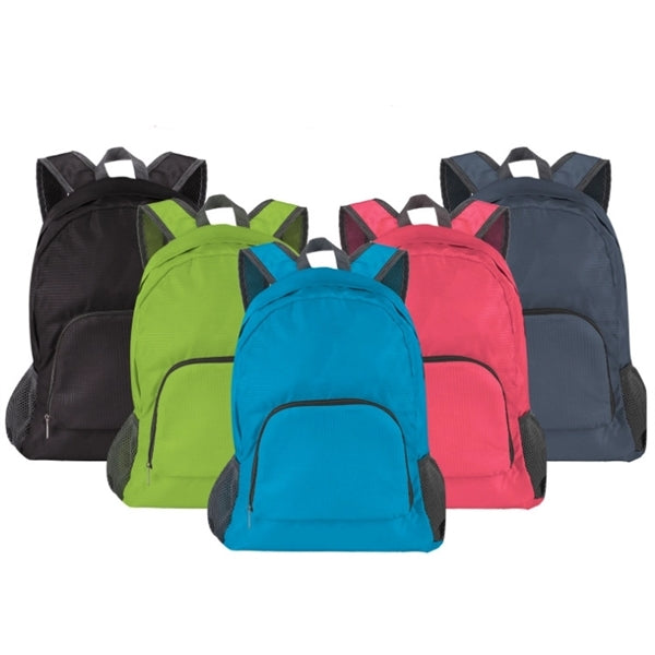 Oxford Foldable Backpack Sports Colorful School Bag
