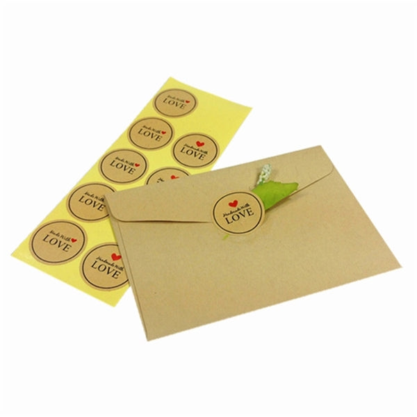 Kraft sticker