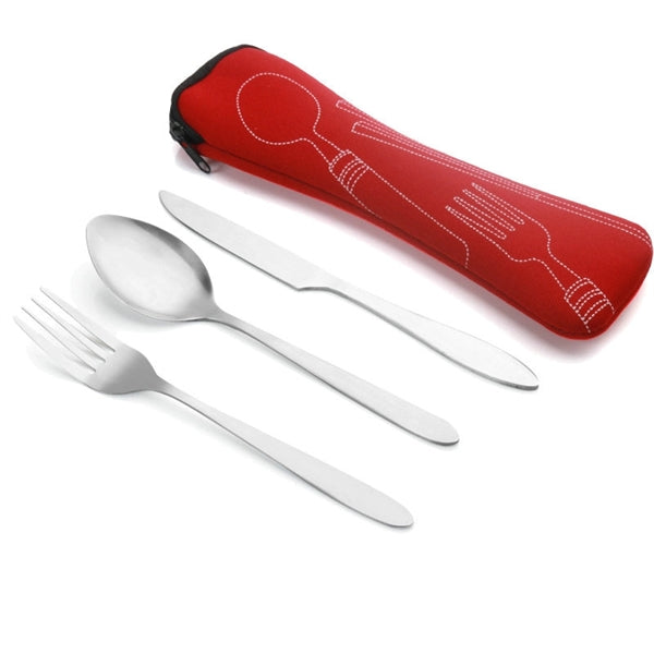 Cutlery Set with Neoprene Case