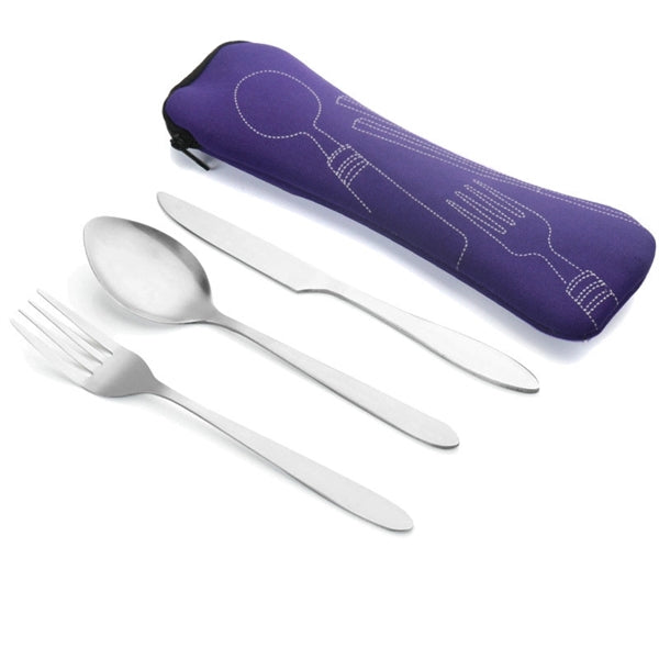 Cutlery Set with Neoprene Case