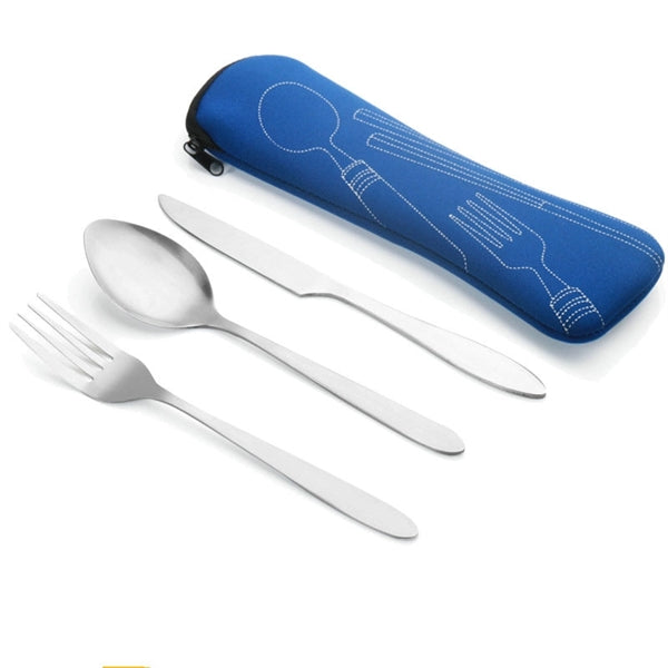 Cutlery Set with Neoprene Case