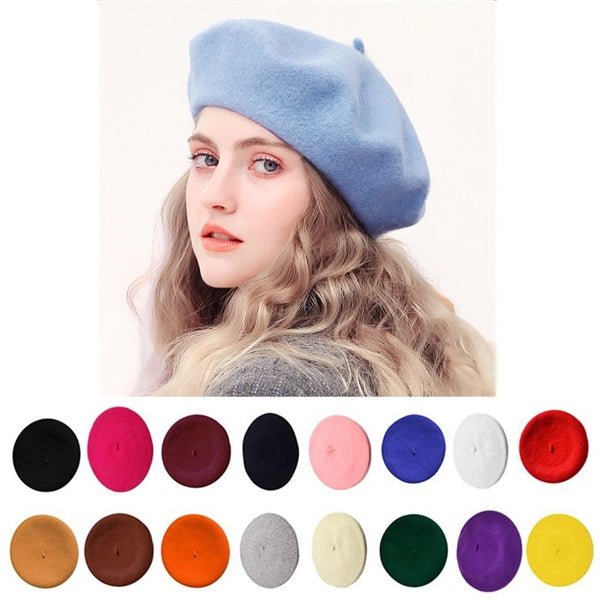Lady spring Winter Berets Hat