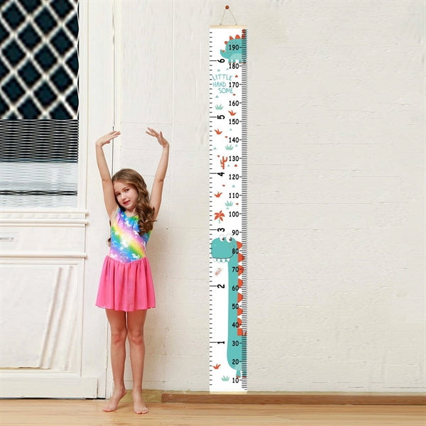 Kids Wall Ruler dinosaur decor for boys room