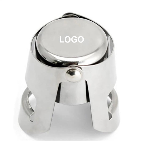 Champagne Stopper Stainless Steel Bottle Sealer