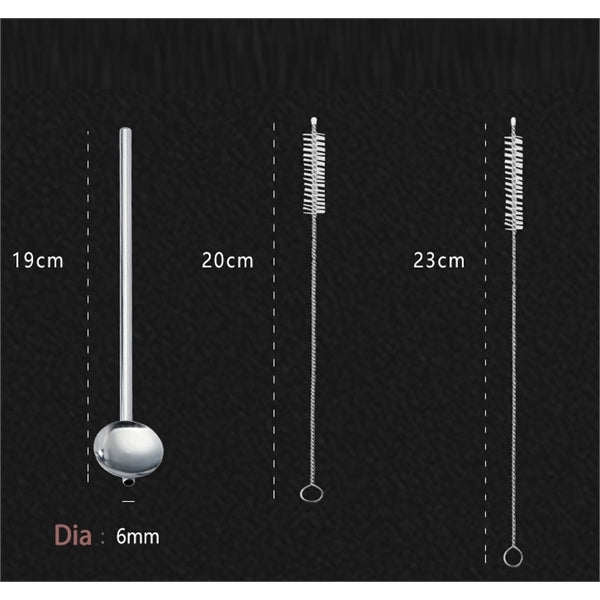 Straws Spoon Set In Compostable box
