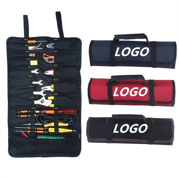 Multifunction Oxford Cloth Folding Wrench Bag Tool Roll Bag