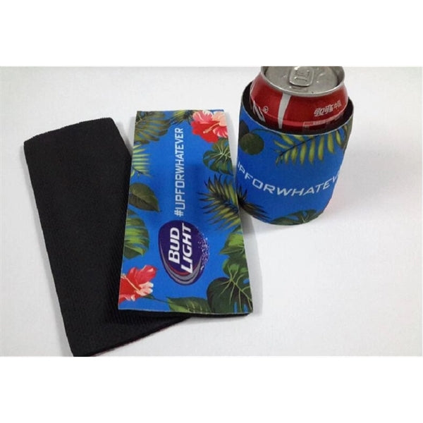 Silk Printing Neoprene Slap Wrap Can Cooler